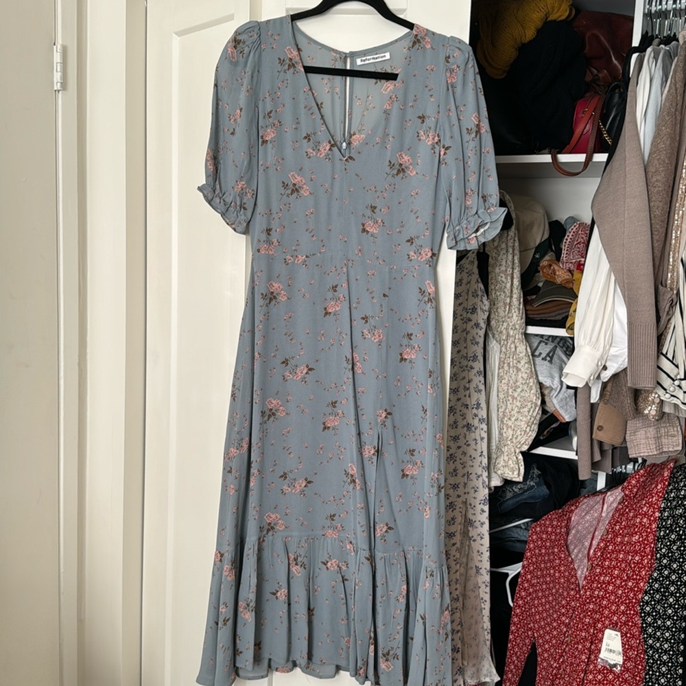 Reformation Nantes Midi Dress